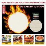 5-Piece Round Pizza Stone Set with Accessories