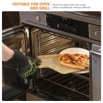 5-Piece Round Pizza Stone Set with Accessories