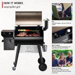 Z GRILLS 8-in-1 Wood Pellet Grill & Smoker