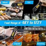 Biison Instant Read Digital Meat Thermometer for Grilling