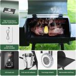 8-in-1 Wood Pellet Grill & Smoker with Probe