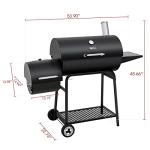 Royal Gourmet 30" Charcoal Grill with Smoker