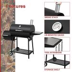 Royal Gourmet 30" Charcoal Grill with Smoker