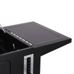 Royal Gourmet 24-Inch Charcoal Grill with Side Tables