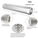 Loveerct 12in Stainless Steel Pellet Smoker Tube