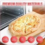ZONZEST 8-Piece Pizza Stone Set for Grilling