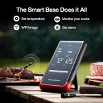 Bluetooth Meat Thermometer with Unlimited Range and 6 Sensors