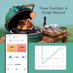 Wi-Fi BBQ Smoker Controller with 4 Probes
