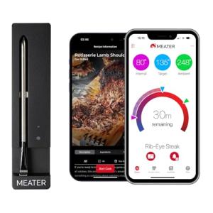 Wireless Bluetooth Smart Meat Thermometer with Charger