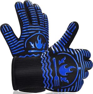 Extreme Heat Resistant BBQ Gloves for Grilling