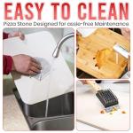 ZONZEST 8-Piece Pizza Stone Set for Grilling