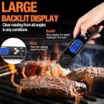 Digital Meat Thermometer for Grilling and Cooking