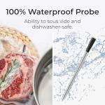 Wireless Bluetooth Smart Meat Thermometer with Charger