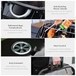 Outsunny 14" Portable Charcoal Tabletop Grill