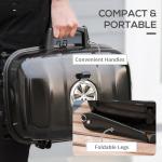 Outsunny 14" Portable Charcoal Tabletop Grill
