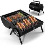 Joyfair 2-in-1 Portable Charcoal Tabletop Grill