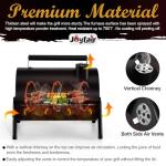 Joyfair 2-in-1 Portable Charcoal Tabletop Grill