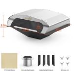 Wood Fired Pizza Oven Attachment for Pellet Grills