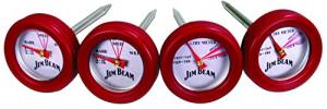 Jim Beam Instant Read Meat Thermometer Set of 4