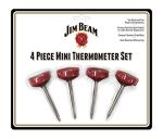 Jim Beam Instant Read Meat Thermometer Set of 4