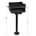 Stanbroil Portable Charcoal Grill for Camping