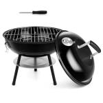 HaSteeL 14” Portable Charcoal Grill for BBQ