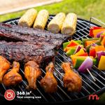 Megamaster 22" Heavy Duty Charcoal Grill with Wheels