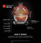 Kamado Joe Konnected Joe Digital Charcoal Grill