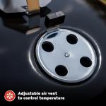 Megamaster 22" Heavy Duty Charcoal Grill with Wheels