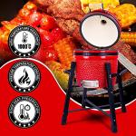 London Sunshine 15" Ceramic Kamado Grill and Smoker