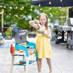 Melissa & Doug Wooden BBQ Grill and Pizza Oven