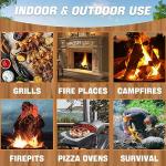 Natural Fire Starters for Grilling and Outdoor Cooking