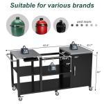 Heavy Duty Grill Table for Big Green Egg