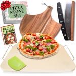 15-Inch Cordierite Pizza Stone for Grill