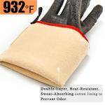 Rapicca Heat Resistant BBQ Gloves, XL Size
