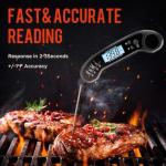 Rosmax Instant Read Waterproof Meat Thermometer