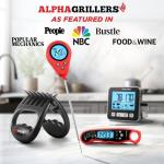 Alpha Grillers Digital Meat Thermometer for Cooking