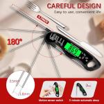 Waterproof Digital Meat Thermometer with Backlight