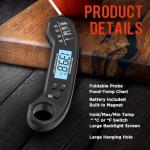 Rosmax Instant Read Waterproof Meat Thermometer
