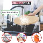 Unicook 15-Inch Round Pizza Stone for Grilling