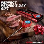 Alpha Grillers Digital Meat Thermometer for Cooking