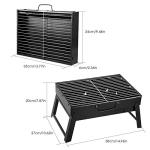 Portable Folding Charcoal Grill for Outdoor Fun