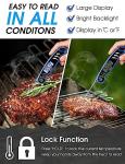 Searon Instant Read Digital Meat Thermometer