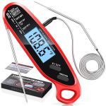 Vuwwey Instant Read Meat Thermometer with Dual Probes