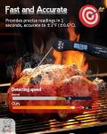 Instant Read Meat Thermometer for Grilling & Cooking