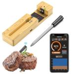 Bluetooth Meat Thermometer with Ceramic Probe and 600ft Range
