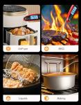 Vuwwey Instant Read Meat Thermometer with Dual Probes
