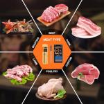 Bluetooth Meat Thermometer with Ceramic Probe and 600ft Range