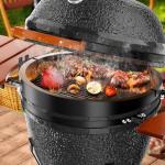 ROOMTEC 23.5-Inch Portable Kamado Ceramic Grill