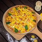 Heavy Duty Pizza Stone Set with Bamboo Peel